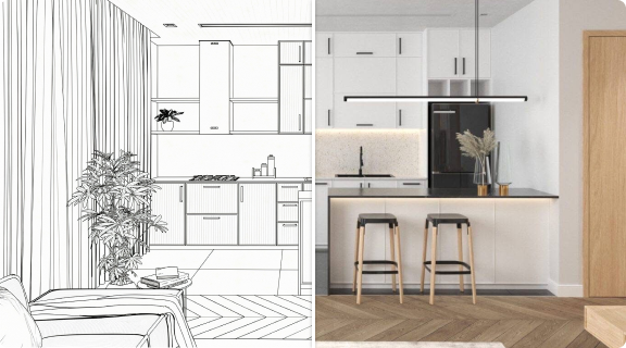 AI room design, Finish proposals faster