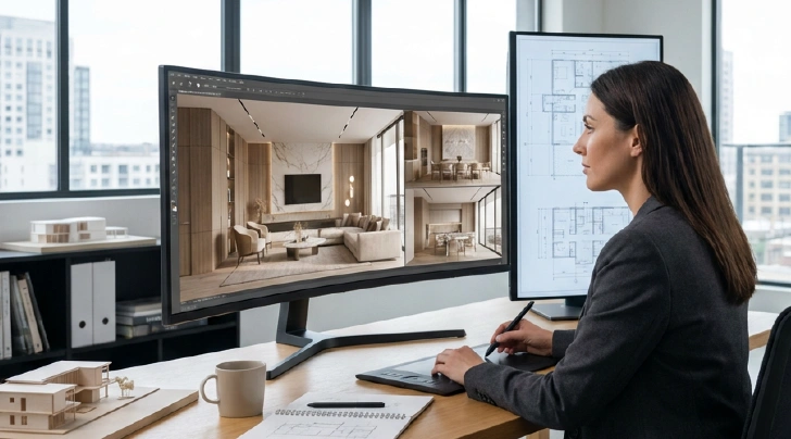 AI room design, Outsourcing und Nacharbeit reduzieren