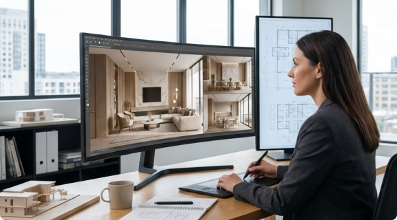 AI room design, Reduce outsourcing and rework
