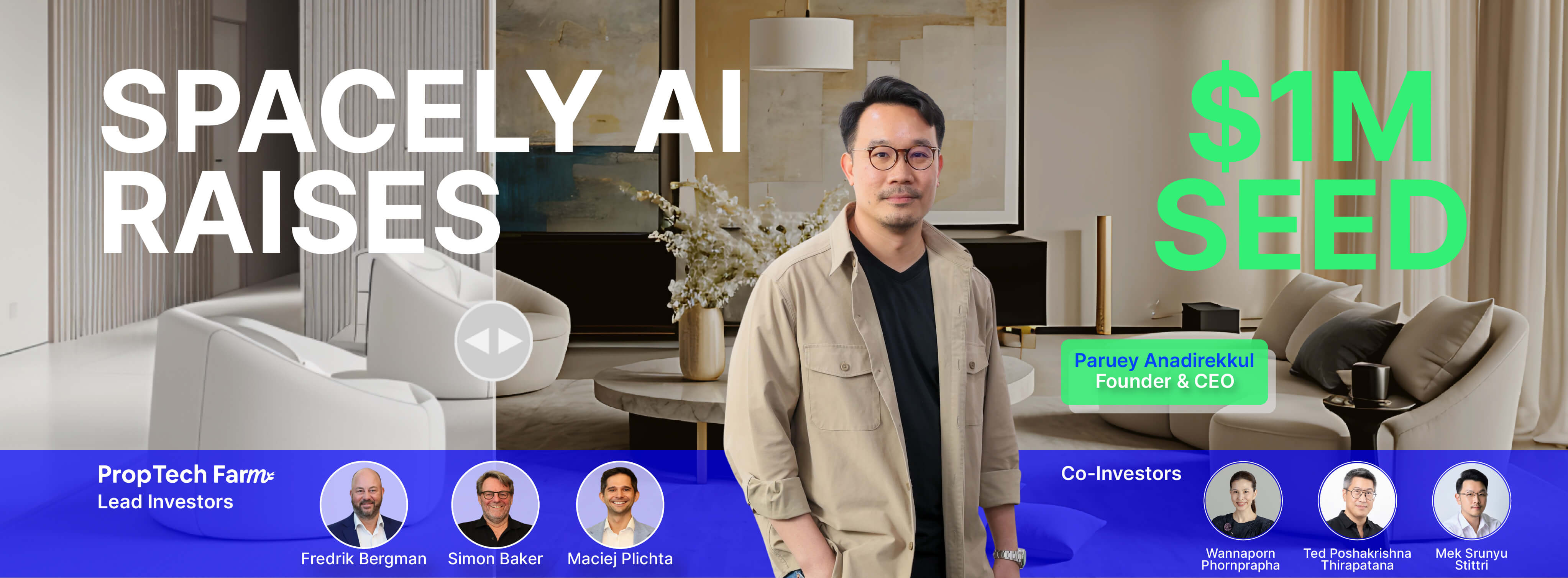 Spacely AI Secures $1 Million Seed Round