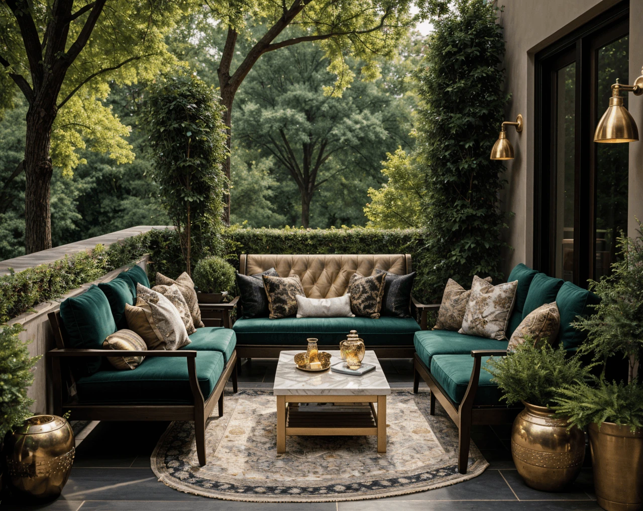 Bohemian AI Balcony Design