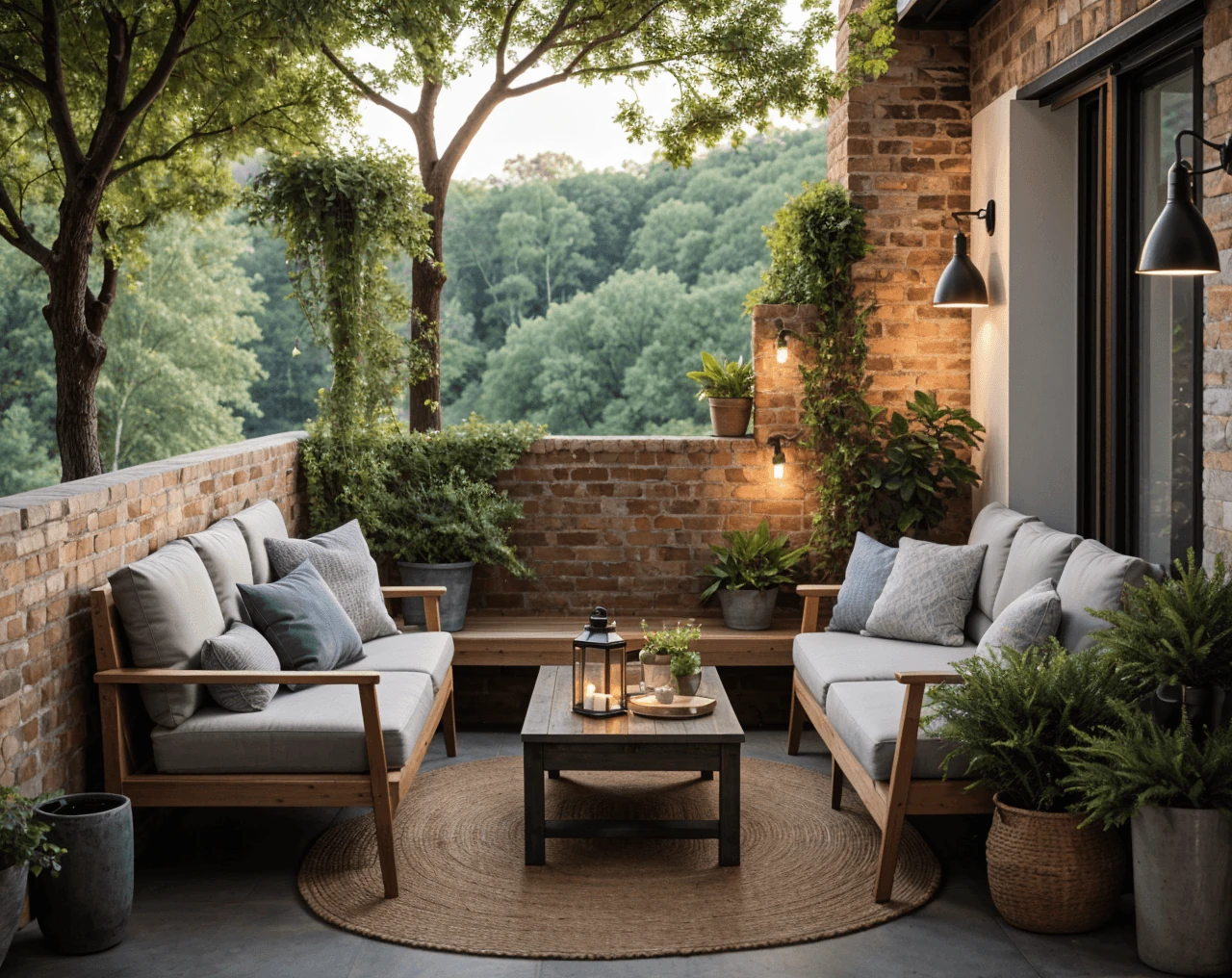 Industrial AI Balcony Design