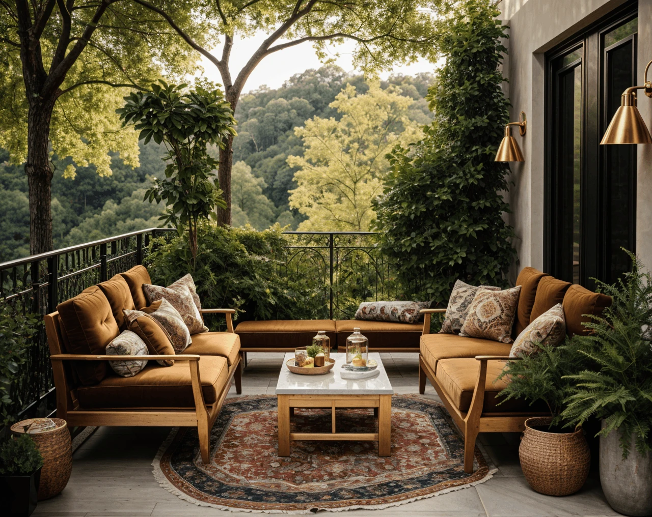 Luxury AI Balcony Design