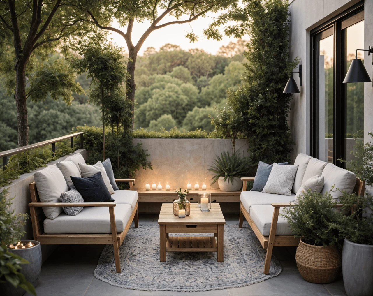 Modern AI Balcony Design