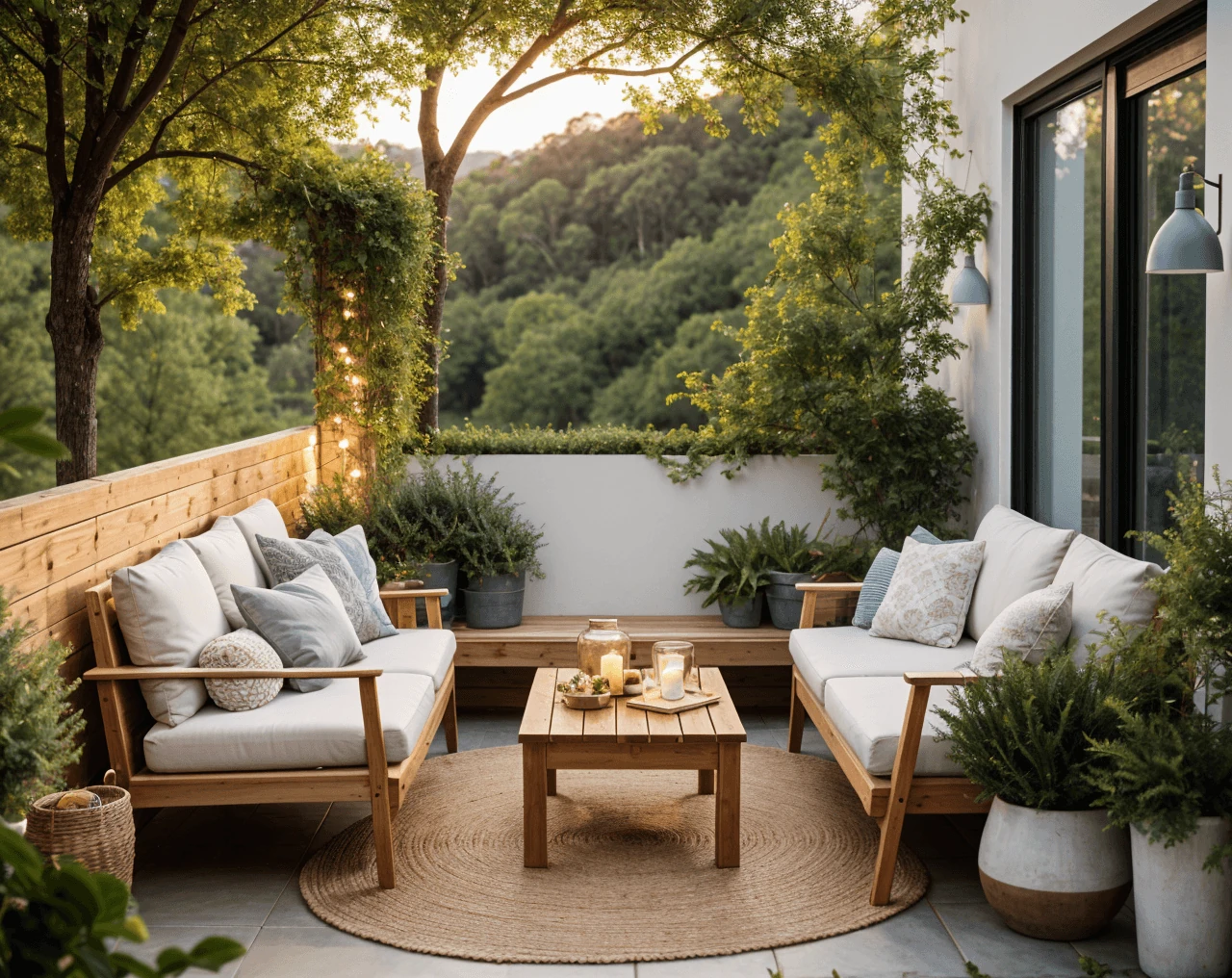 Scandinavian AI Balcony Design