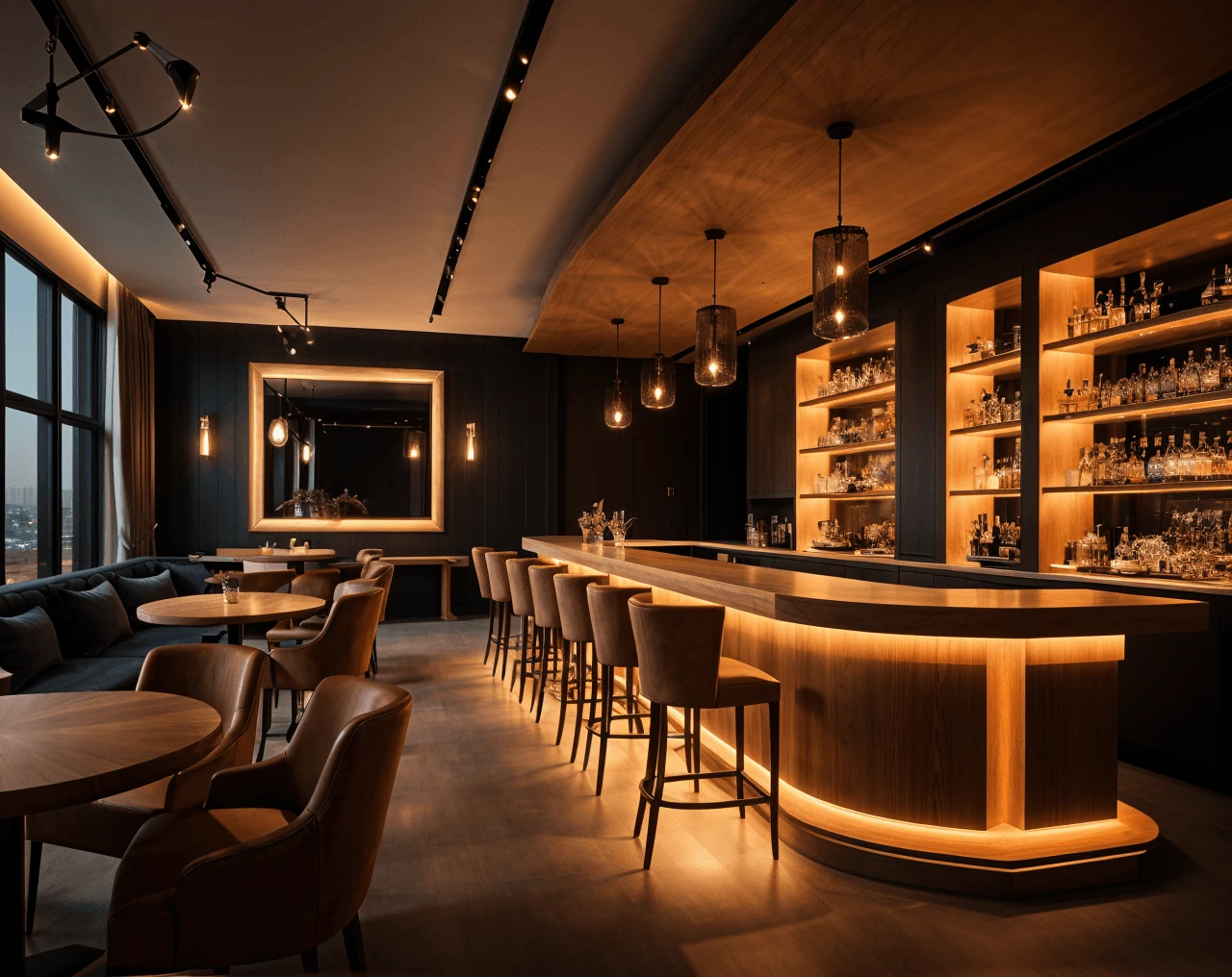 Industrial AI Bar Design