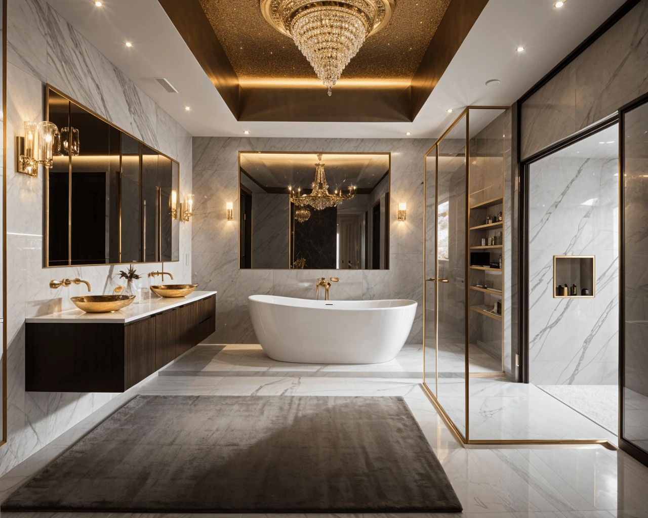 Luxury AI Bathroom Design