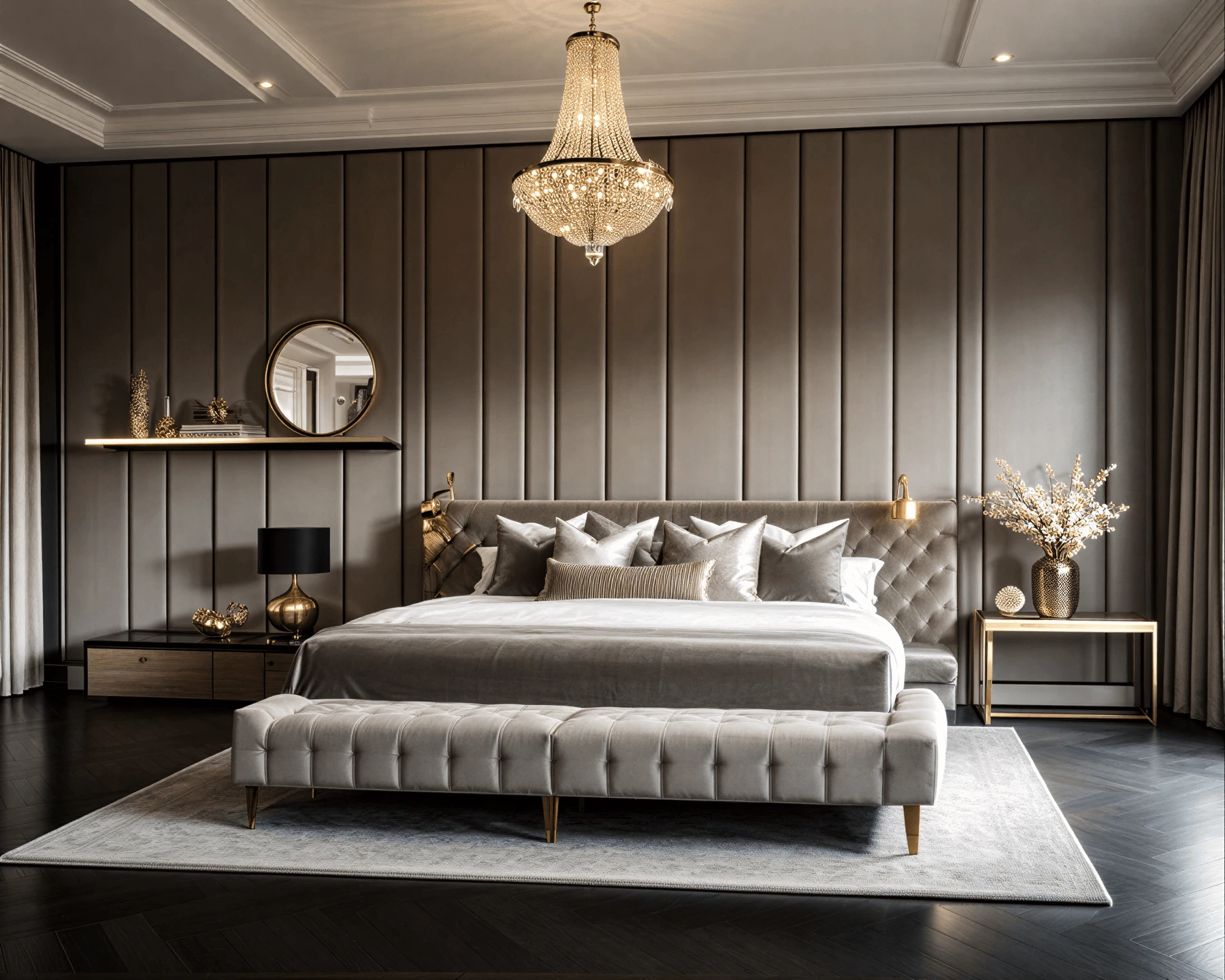 Luxury AI Bedroom Design