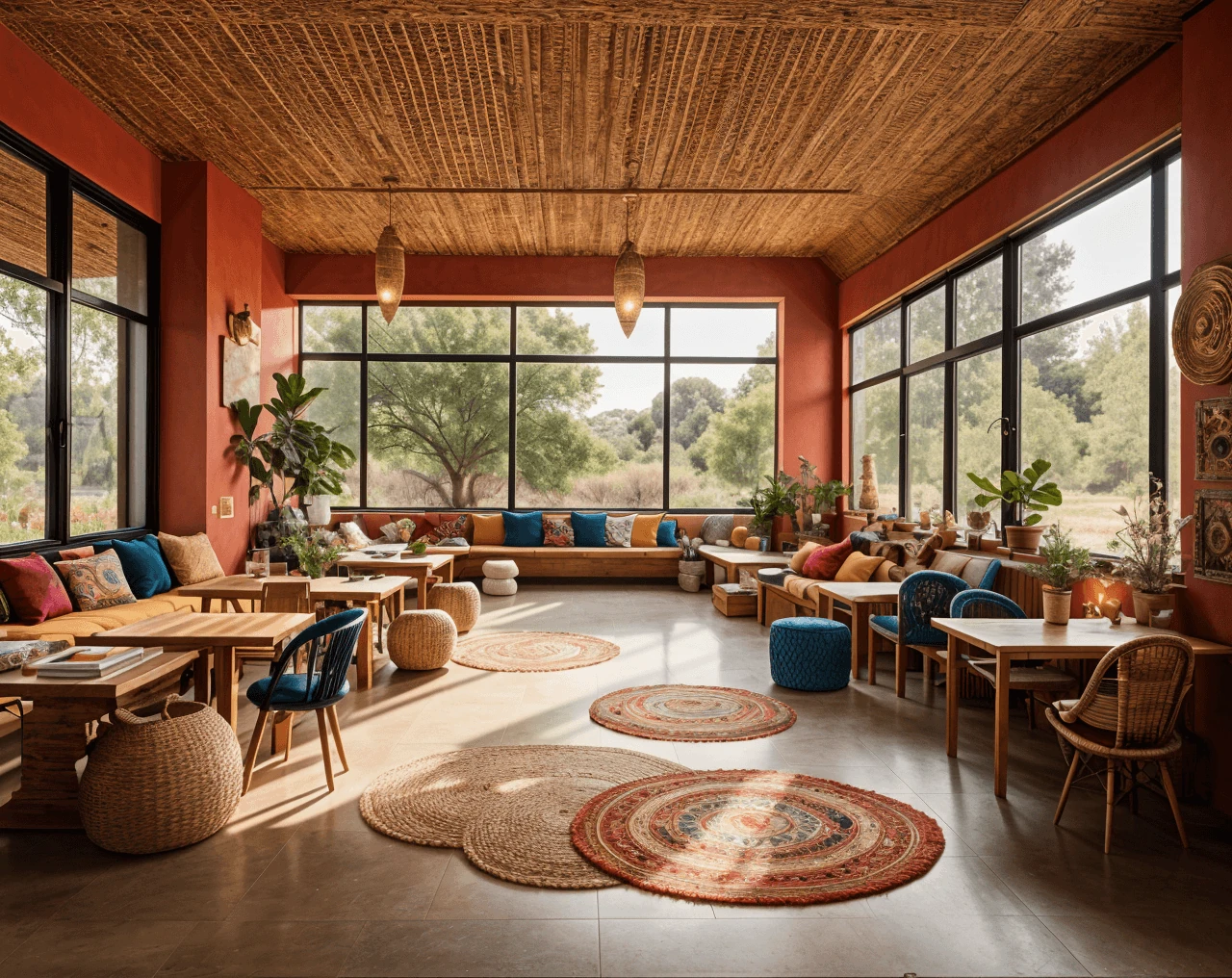 Bohemian AI Classroom Design