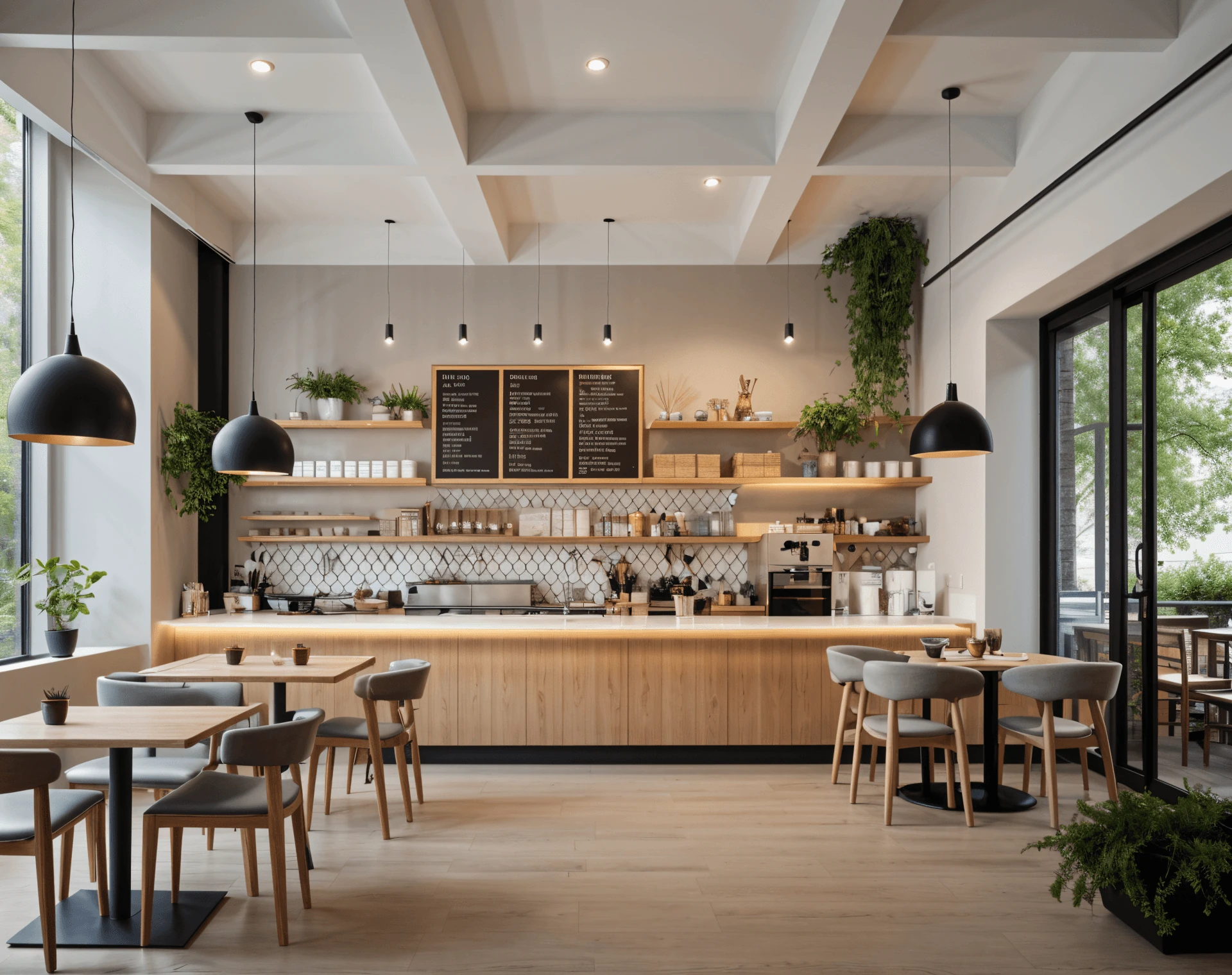 AI Coffee Shop Design