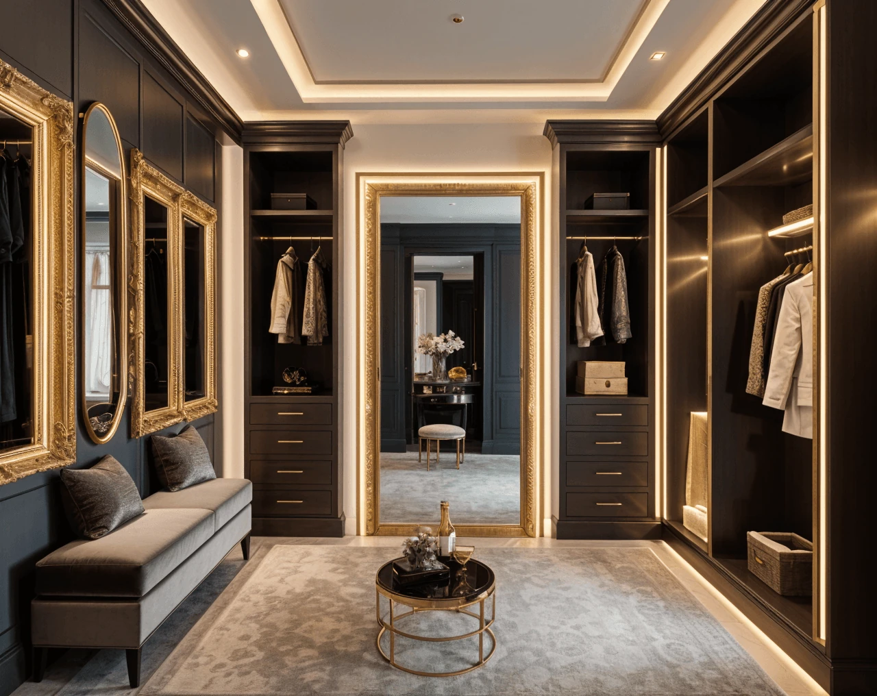 Luxury AI Dressing Room Design