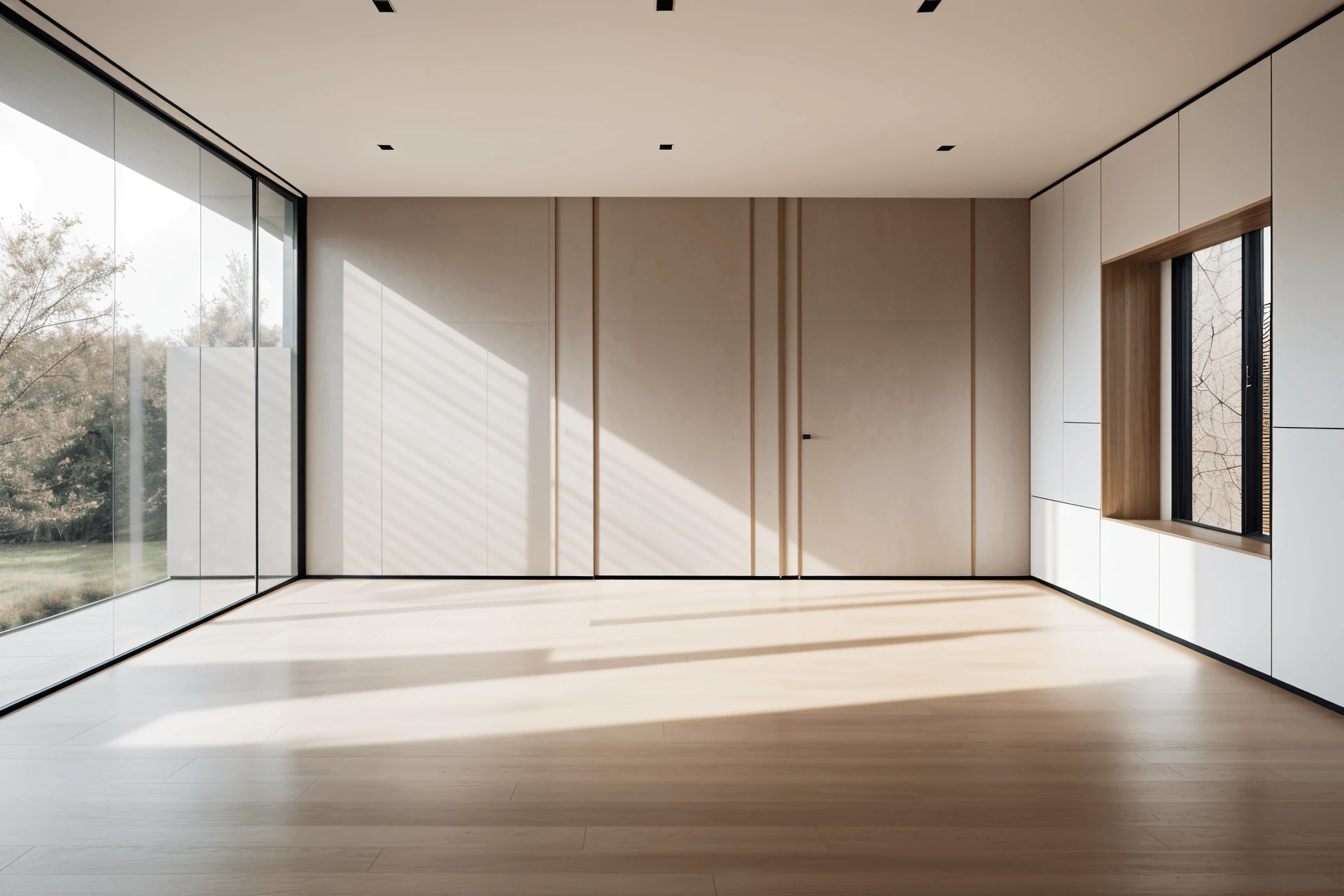 AI Empty Room Design