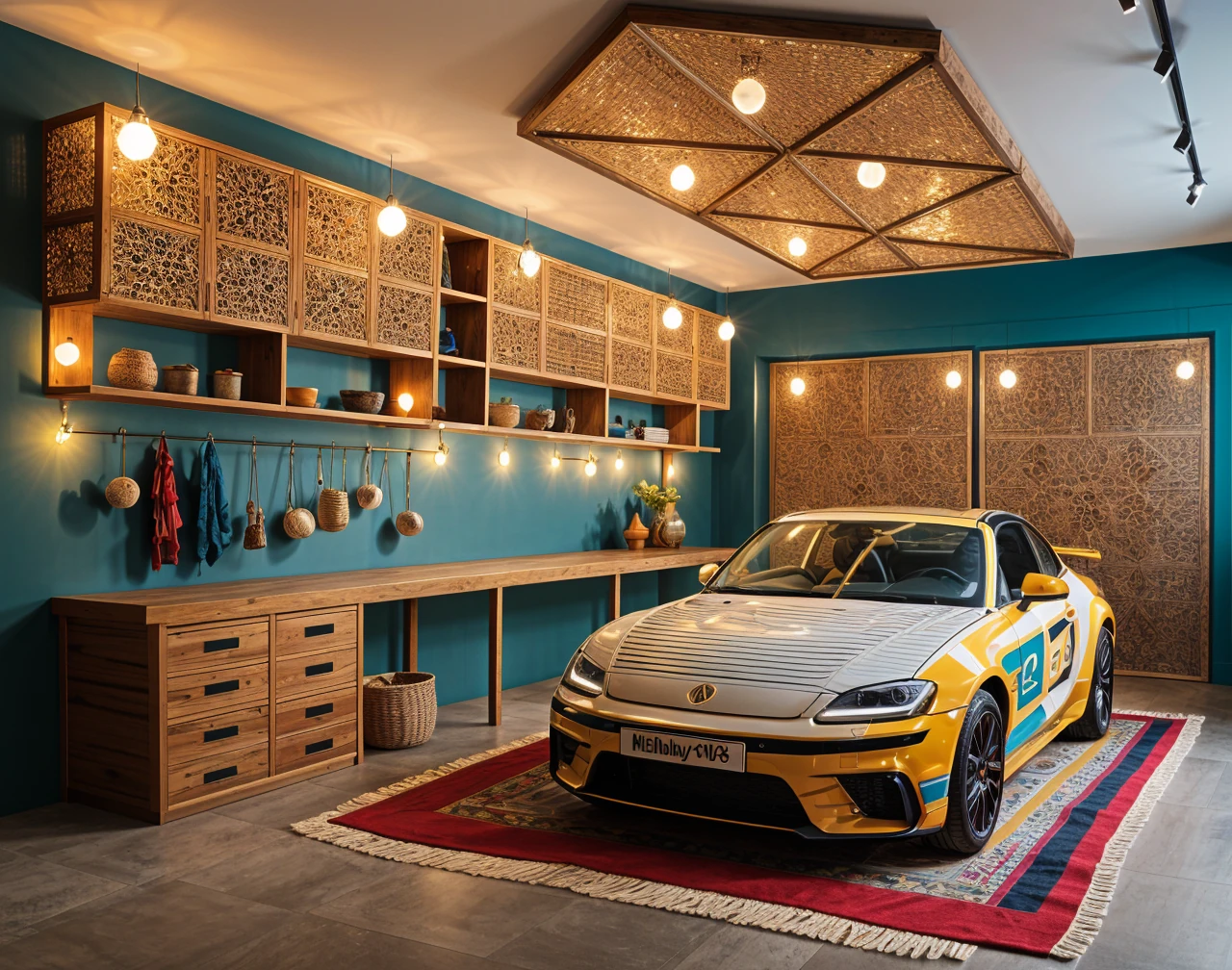 Bohemian AI Garage Design