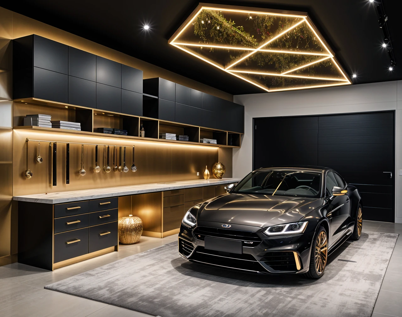 Luxury AI Garage Design
