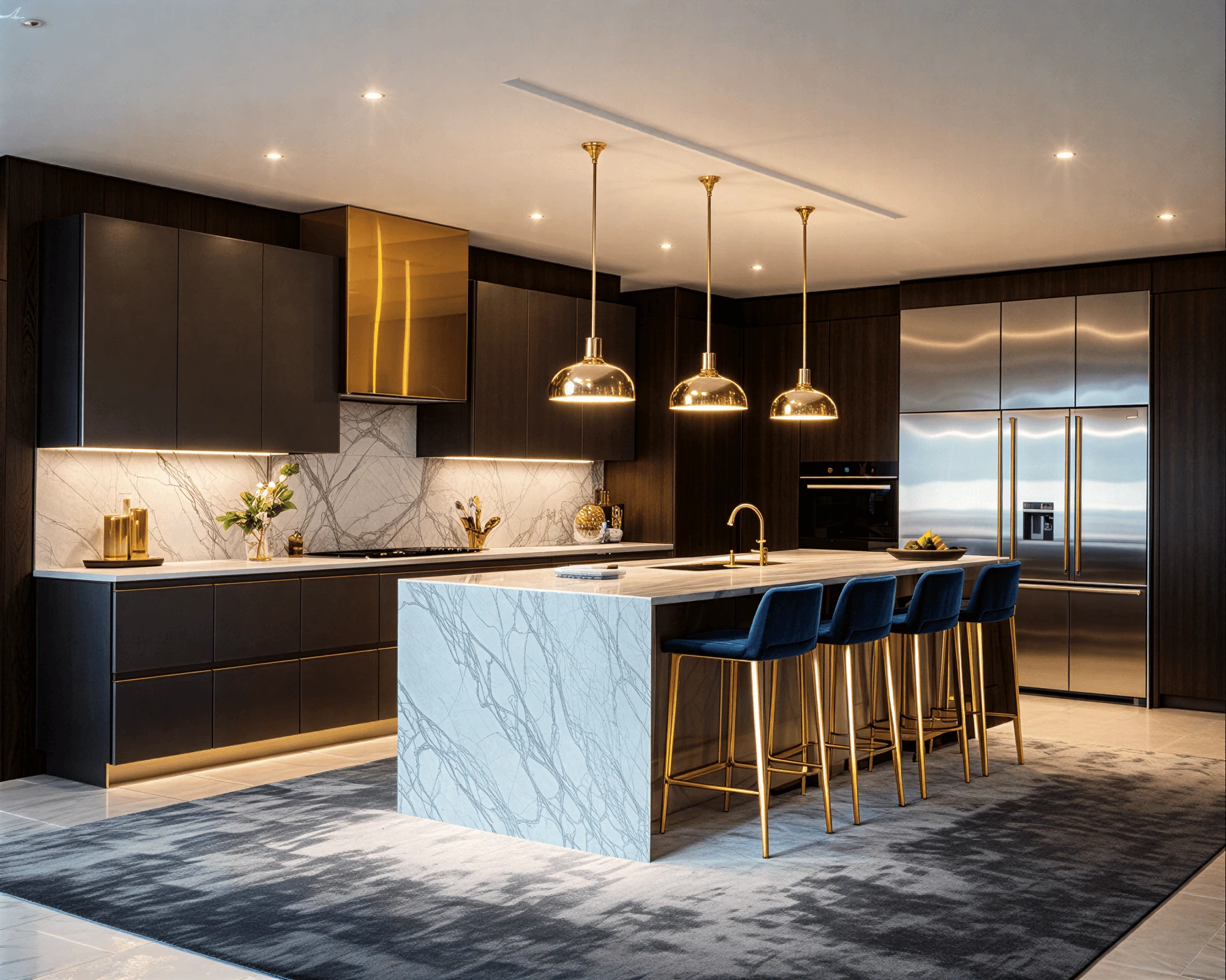 Luxury AI Kitchen Design