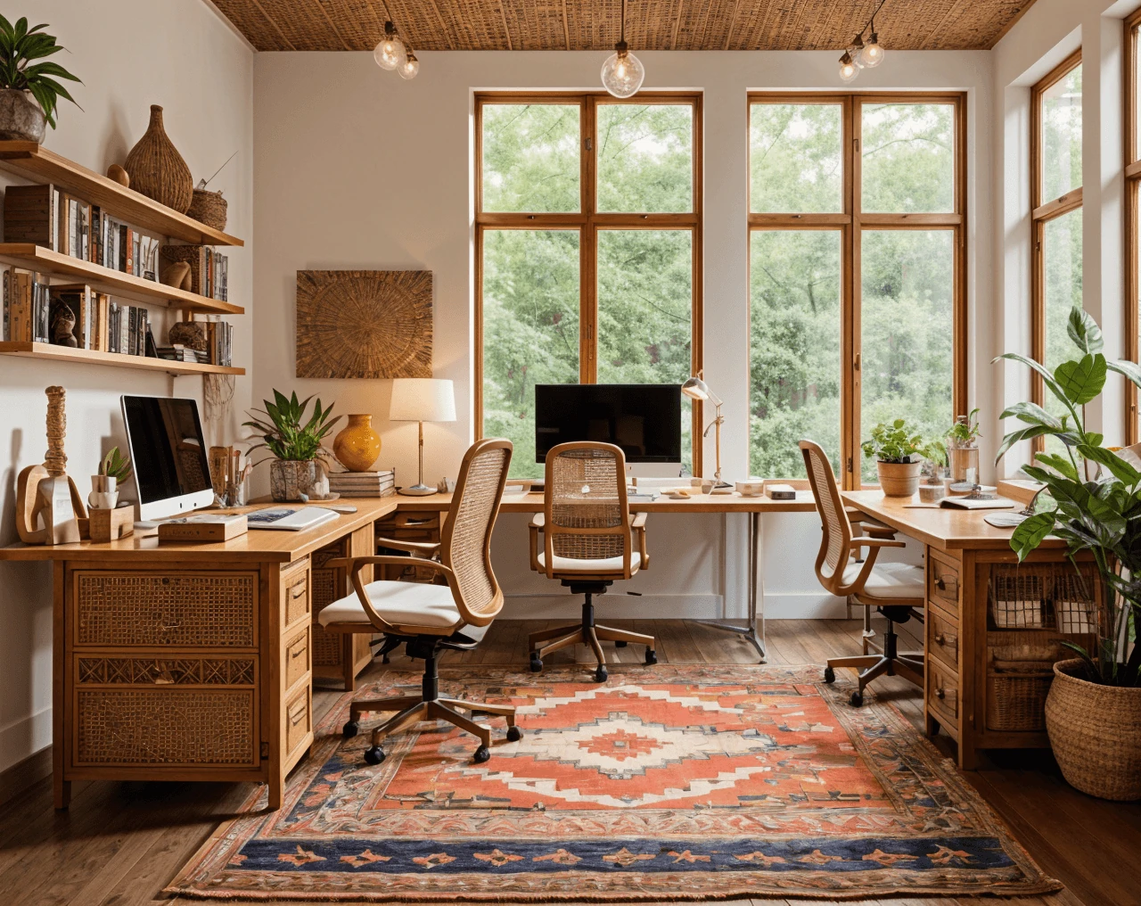 Bohemian AI Office Design