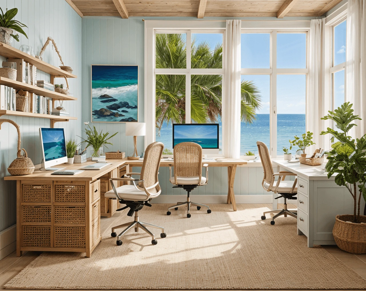 Coastal AI Office Design