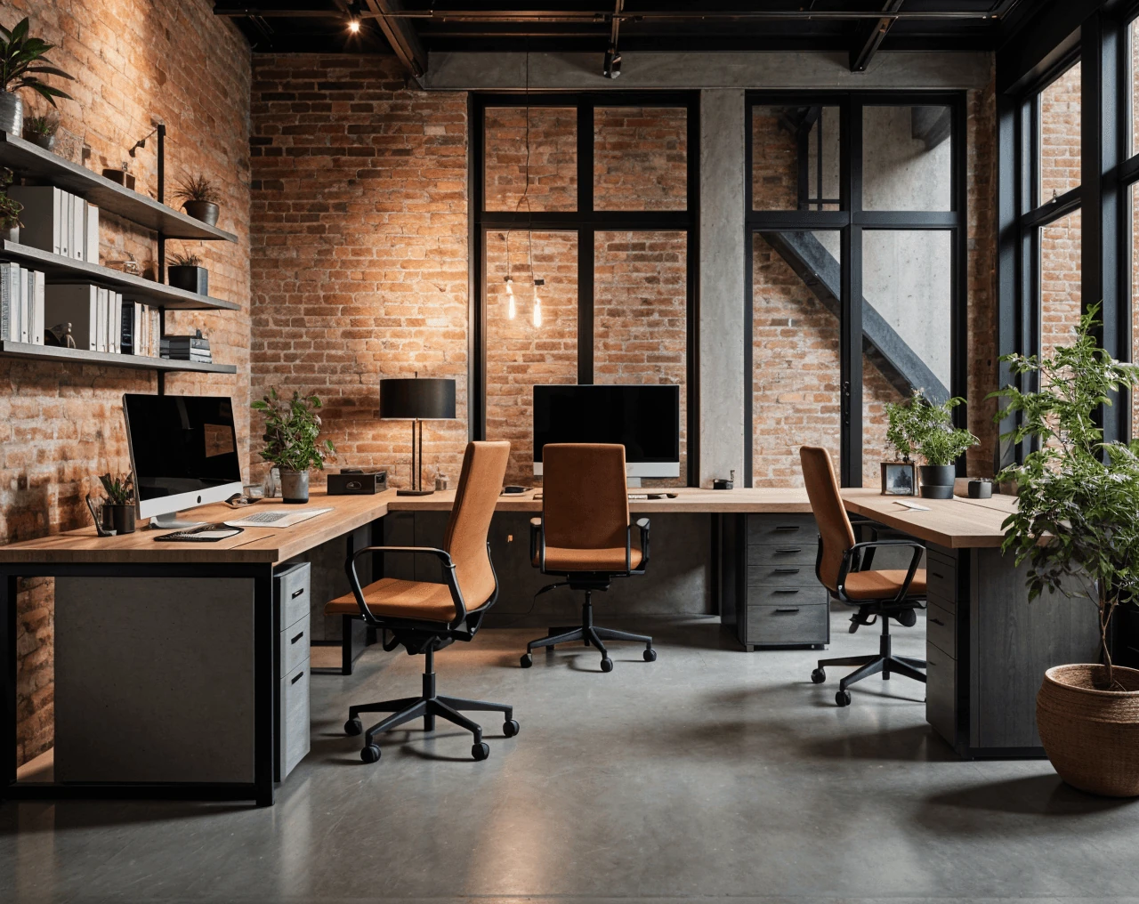 Industrial AI Office Design