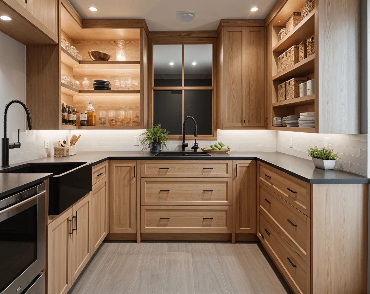 Minimal AI Pantry Design