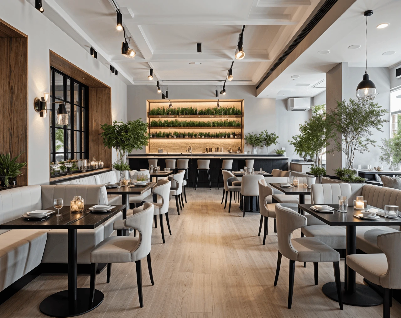 Modern AI Restaurant Design