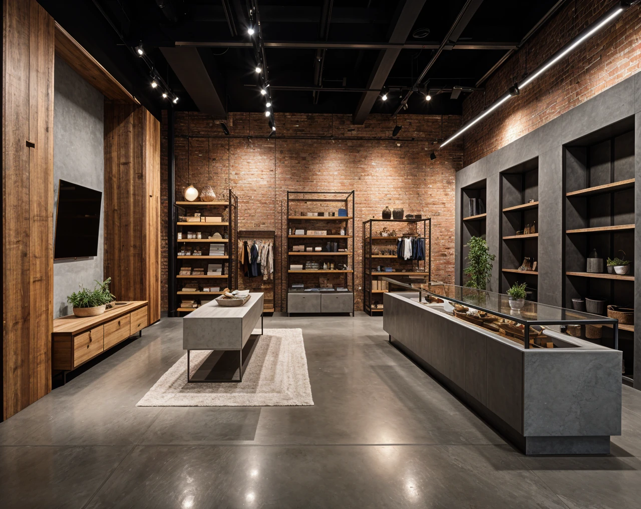 Industrial AI Showroom Design