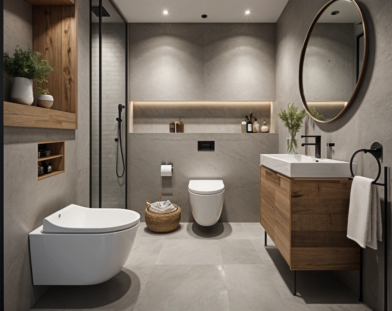 Industrial AI Toilet Design