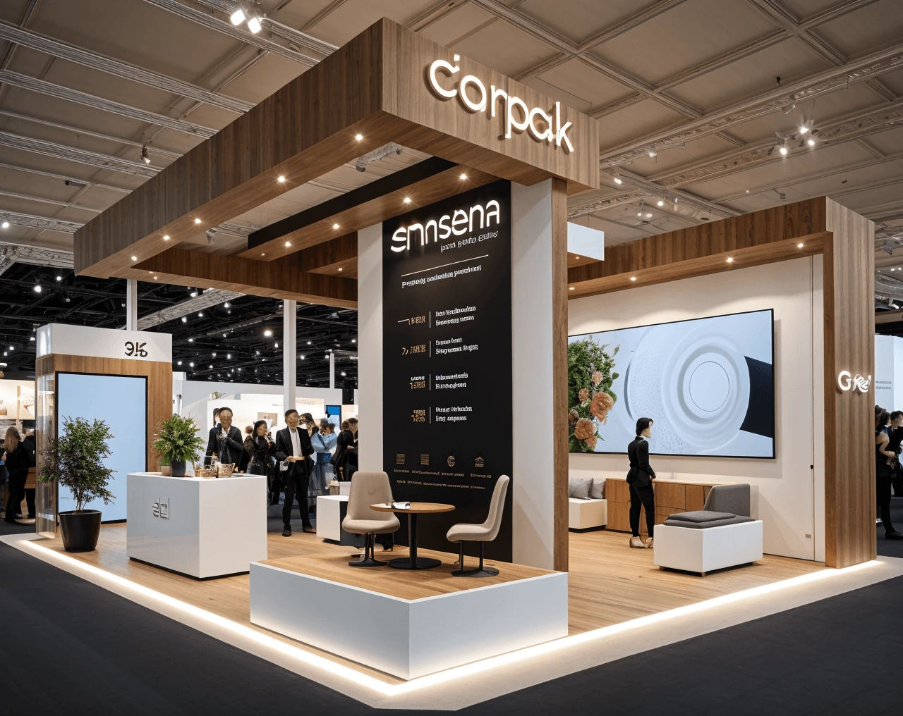 AI Trade Show Booth Design