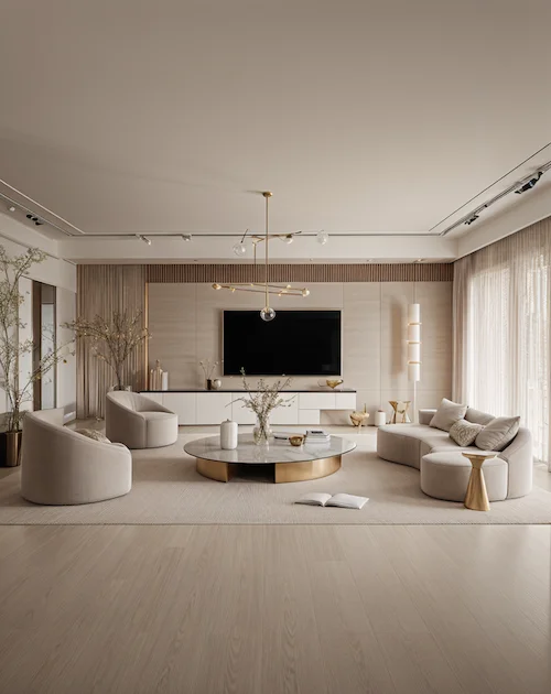 Restored Interior Rendering with AI