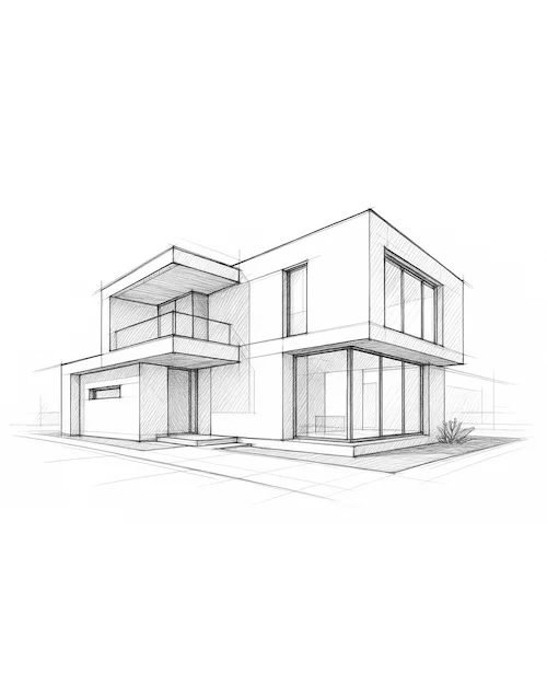 Original Exterior & Facade Rendering