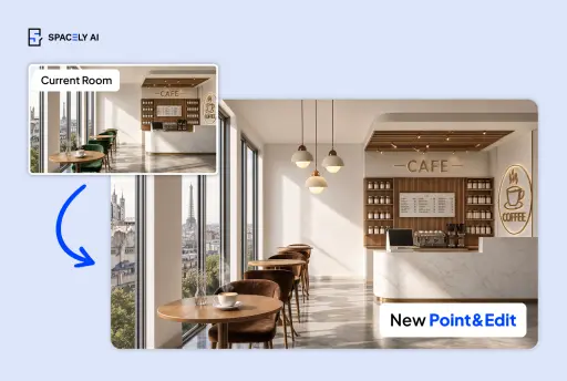 Select the element & edit with a text or image