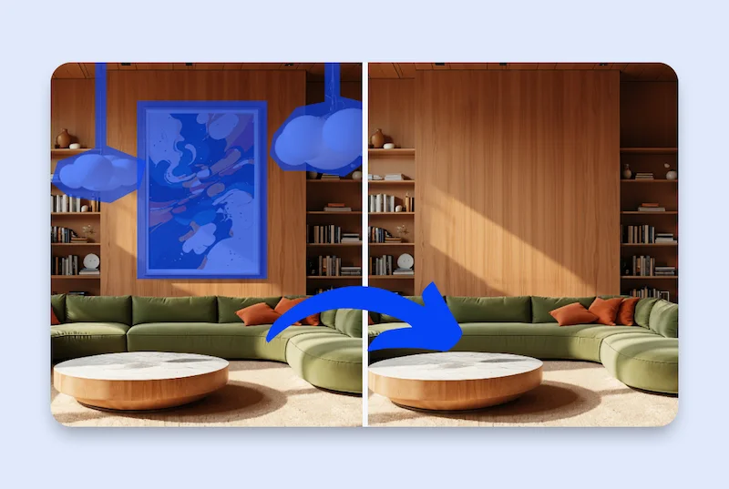 Remove or replace any detail in your design