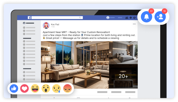 AI room design, List Faster, Sell Smarter