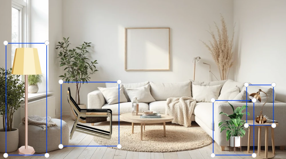 AI room design, Optimize Costs & Reduce Staging Dependency